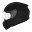 Casco integral infantil NOX N731, negro mate