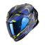 CASCO SCORPION EXO-491 ZUMO NEGRO / AZUL / FLOU