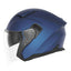 Casco Jet NOX N130, Azul Metálico Mate
