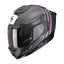 CASCO SCORPION EXO-1500 CARBON AIR ZITY NEGRO / PINK
