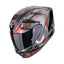 CASCO SCORPION EXO-391 CLUTTER NEGRO / ROJO