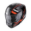 CASCO SCORPION EXO-930 EVO ARDENS METÁLICO NEGRO-ROJO