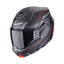 CASCO SCORPION EXO-TECH EVO CONQUER NEGRO MATE-ROJO