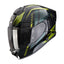 CASCO SCORPION EXO-530 AIR THERAS NEGRO / VERDE