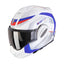 CASCO SCORPION EXO-TECH EVO PRO ACUTI BLANCO-AZUL-ROJO