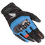 Guantes Alpinestars Honda SMX Z Drystar Negros, Azules y Rojos