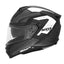 CASCO INTEGRAL REVO N304-S, NEGRO MATE Y AMARILLO