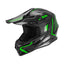 Casco CGM 367G Motocross Negro Verde