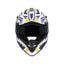 Casco CGM 367G Motocross Blanc Azul