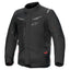 CHAQUETA DE MOTO TEXTILE ALPINESTARS ST-1 WP NEGRO GRIS ROJO