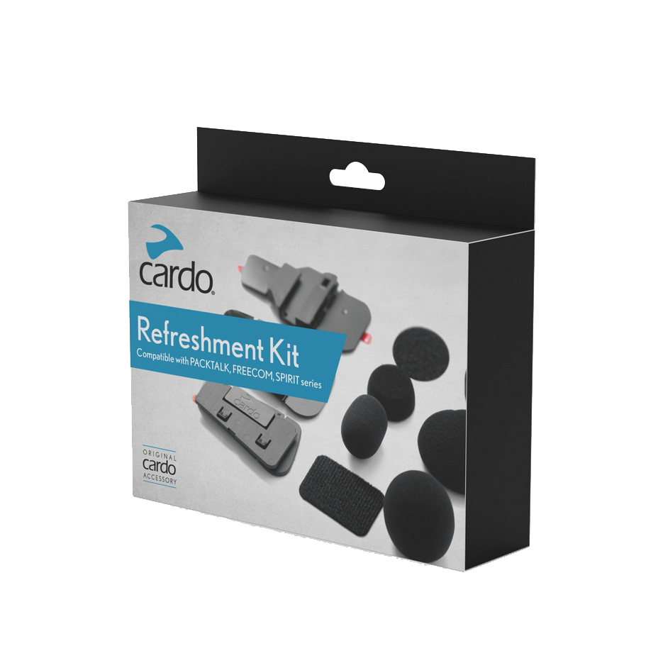 Kit de recambios Cardo Refreshment Kit para intercomunicador de moto Cardo Packtalk / Freecom / Spirit