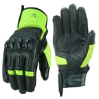 Guantes de Moto Mzone Rex Deportivos – Fluorescente