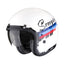 CASCO SCORPION BELFAST EVO ADONIS BLANCO - ROJO - AZUL