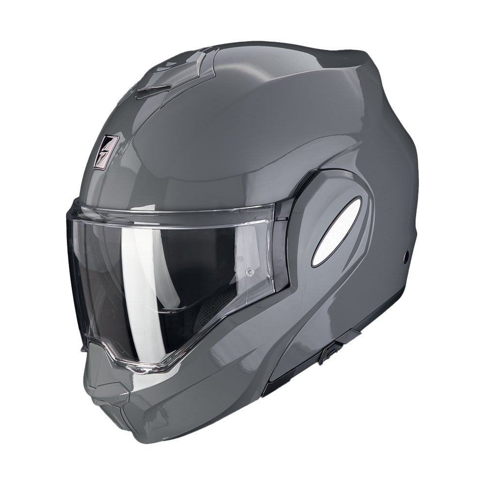 CASCO SCORPION EXO-TECH EVO SOLID GRIS CEMENTO