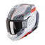 CASCO SCORPION EXO-TECH EVO SOCIUS GRIS-ROJO