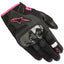 Guantes Alpinestars SMX-1 Air V2 Lady Negros / Fucsia