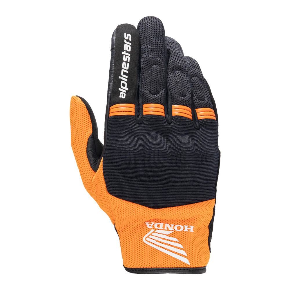 Guantes Honda Copper Negro Naranja
