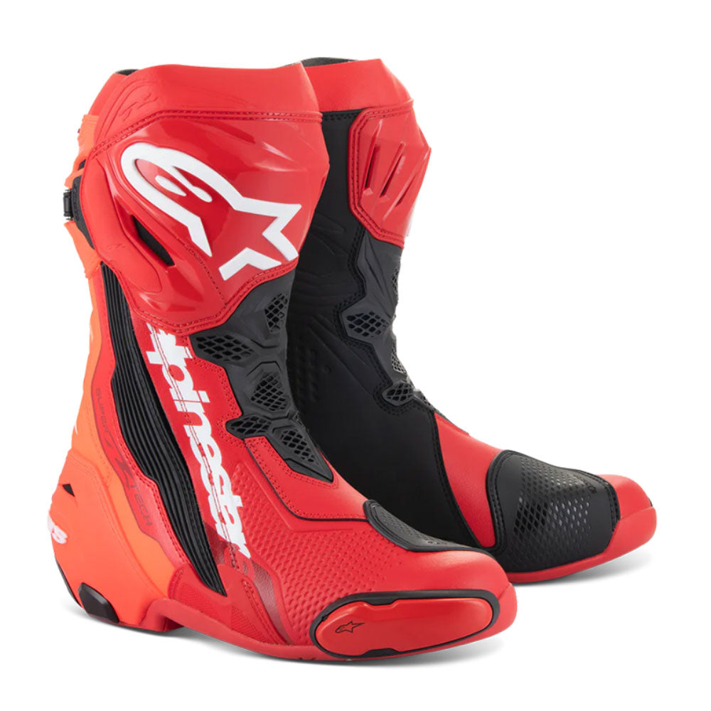 Botas Supertech R Rojo Brillante Rojo Fluo