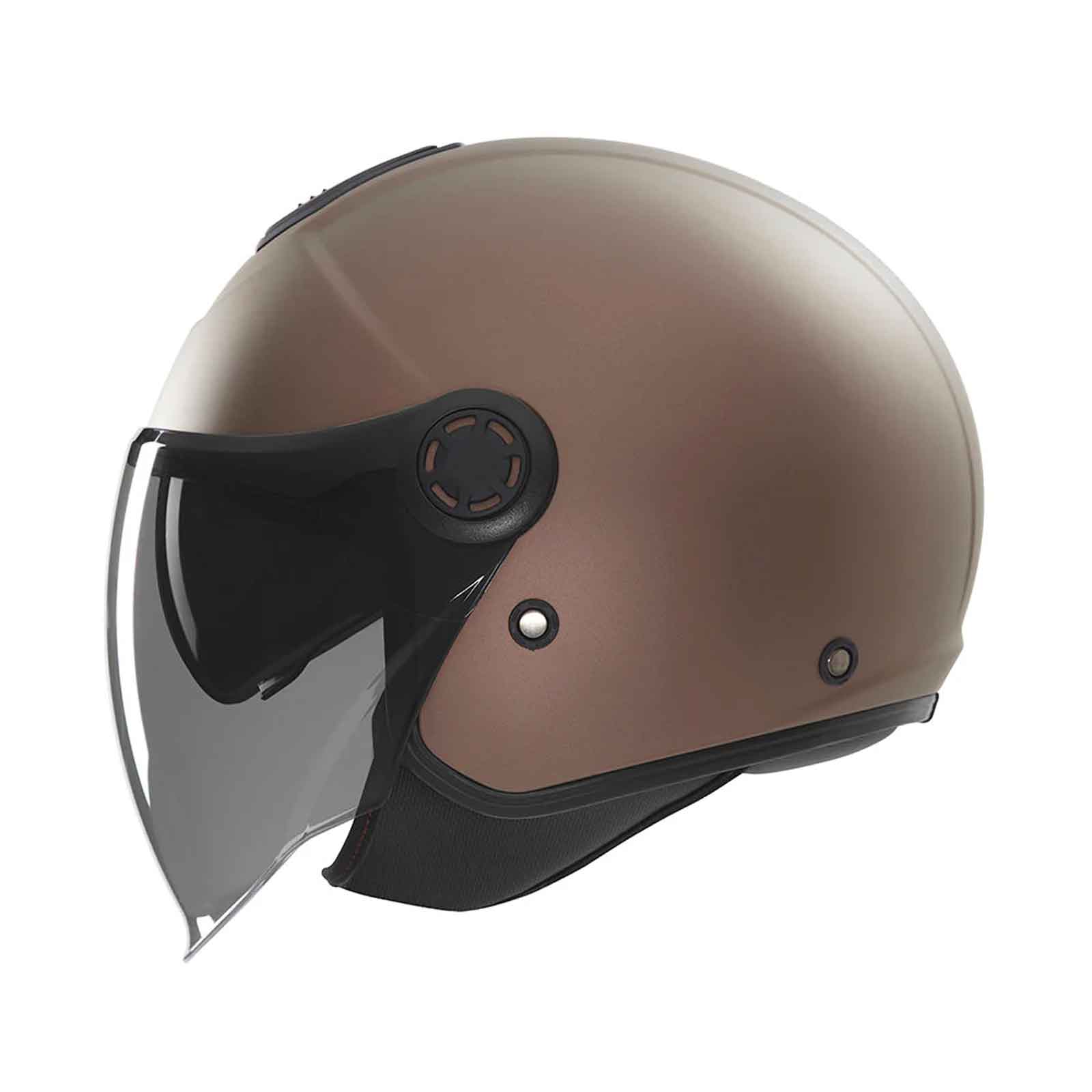 Casco jet NOX N182,  Bronce Mate Imagen principal del producto