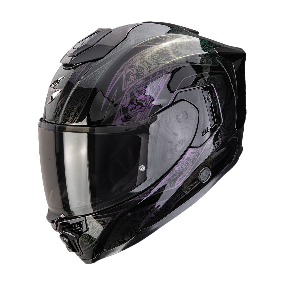 CASCO SCORPION EXO-1500 AIR FANTASY NEGRO / CHAMELEON