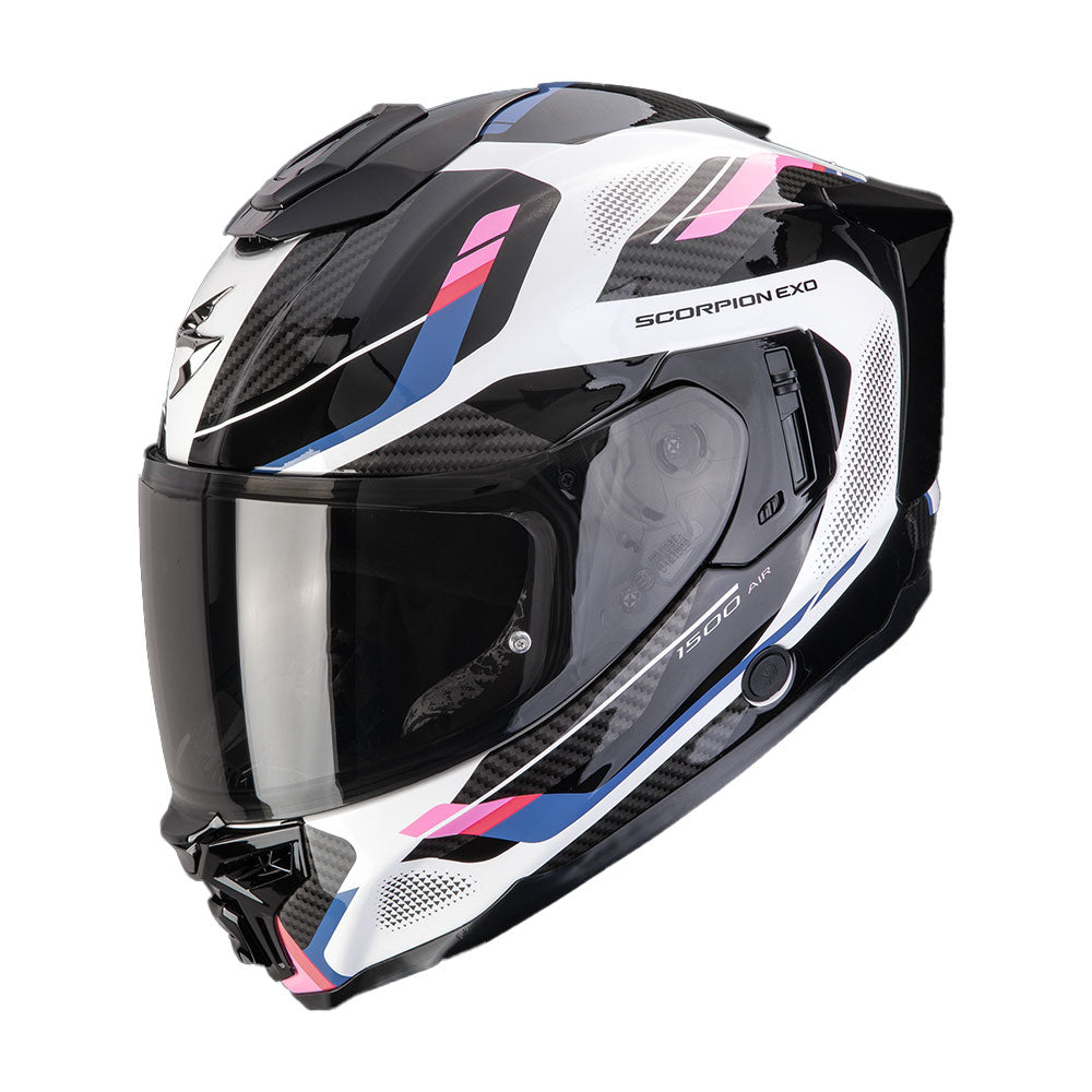 CASCO SCORPION EXO-1500 AIR SLEEK BLANCO / NEGRO / PINK