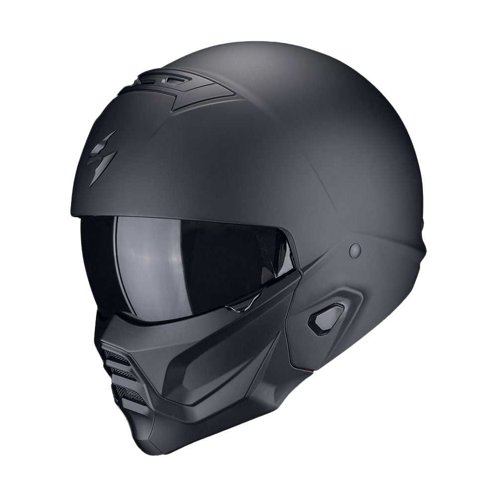 CASCO SCORPION EXO-COMBAT II SOLID NEGRO MATE