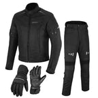 Pack de Moto TR para Hombre: Chaqueta, Guantes y Pantalón