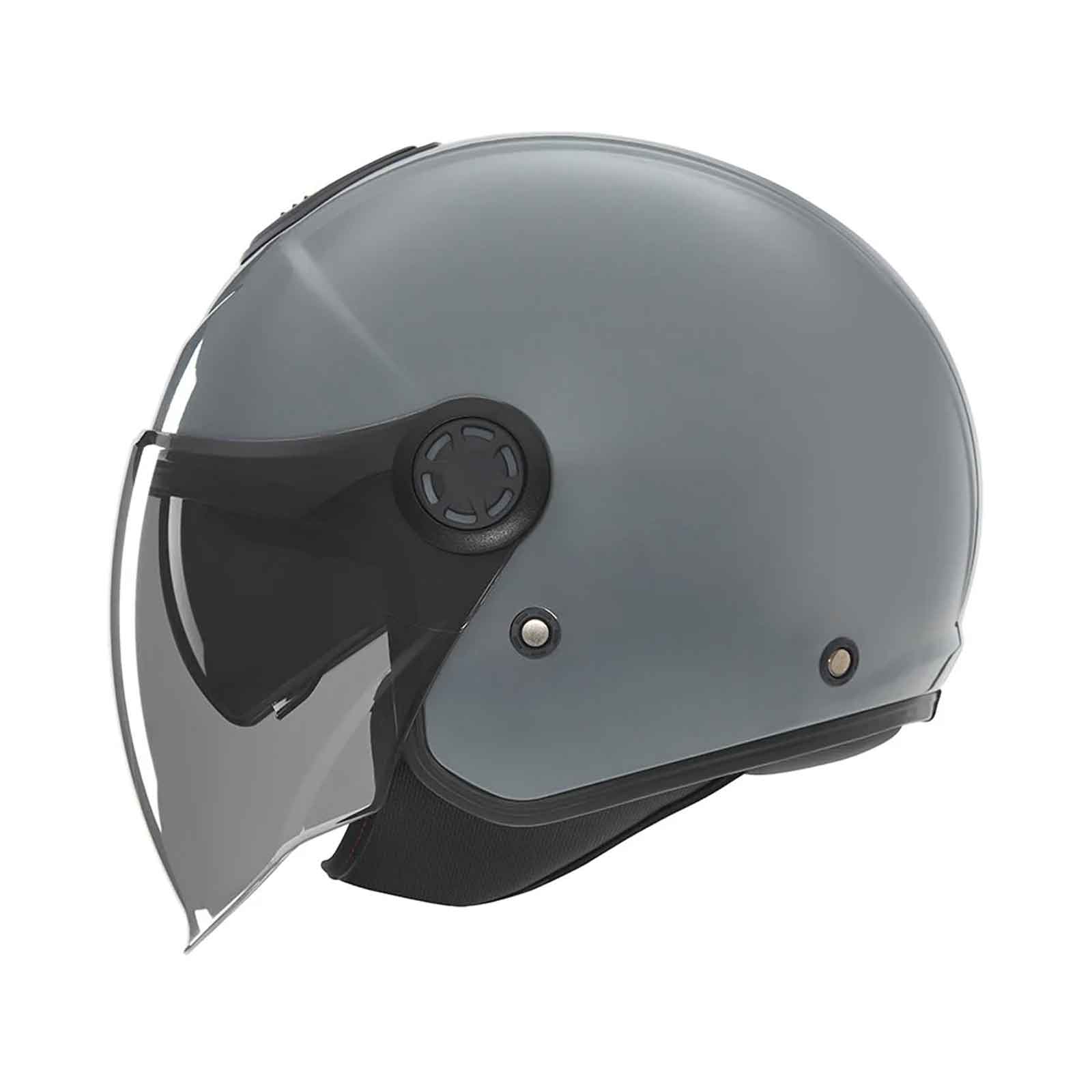 Casco jet NOX N182 Nardo gris
