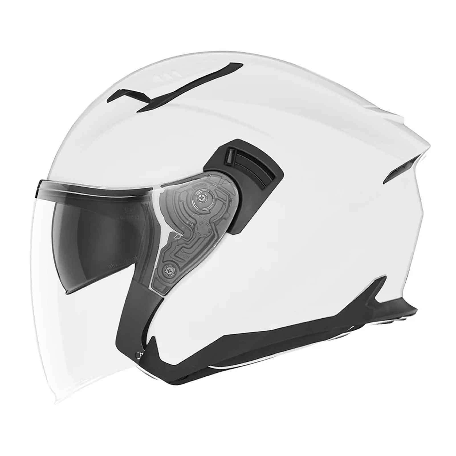Casco Jet NOX N130, Blanco Perlado Imagen principal del producto