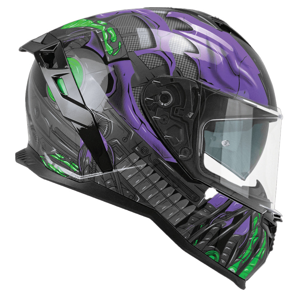Nero Viola Verde fluo 363R Imagen secundaria del producto