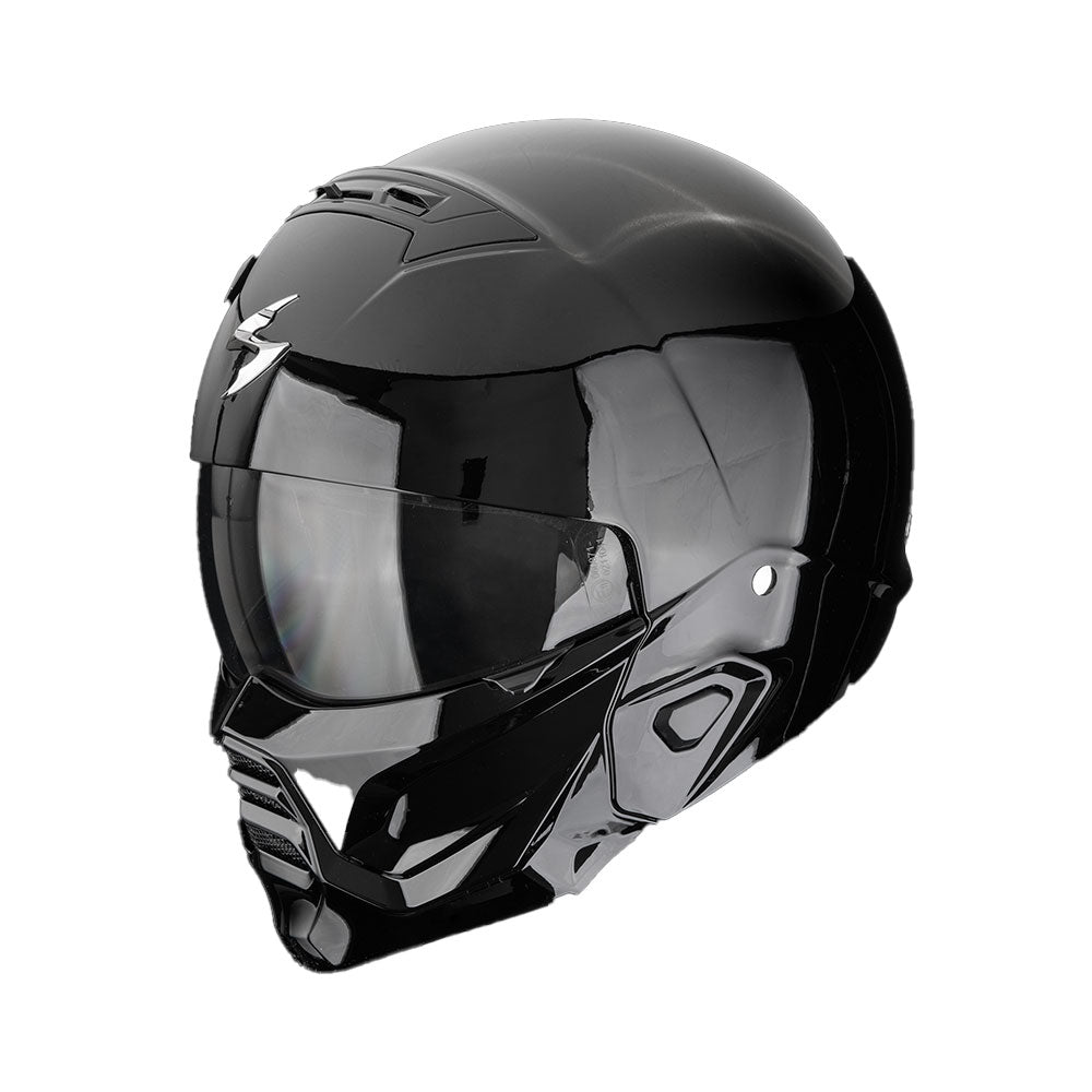 CASCO SCORPION EXO-COMBAT II SOLID NEGRO Imagen principal del producto
