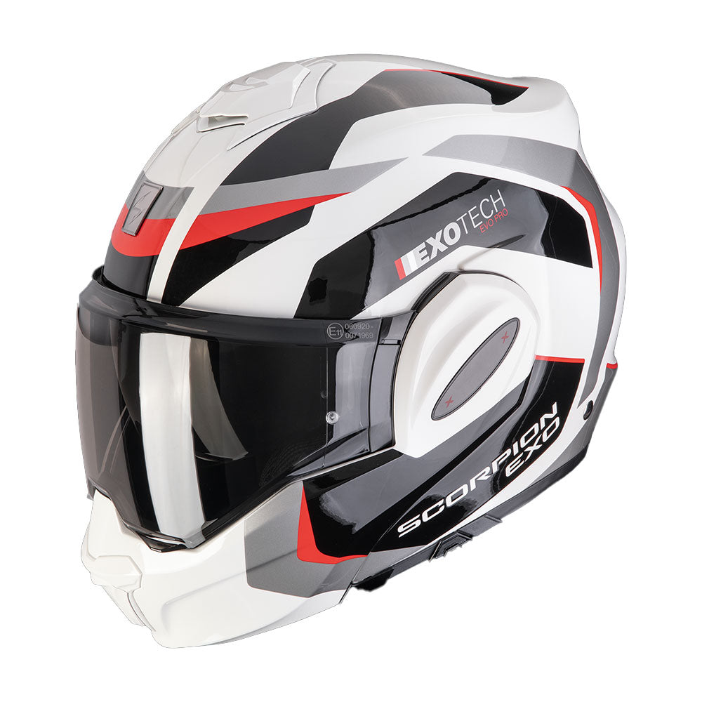 CASCO SCORPION EXO-TECH EVO PRO ACUTI GRIS-NEGRO-ROJO Imagen principal del producto