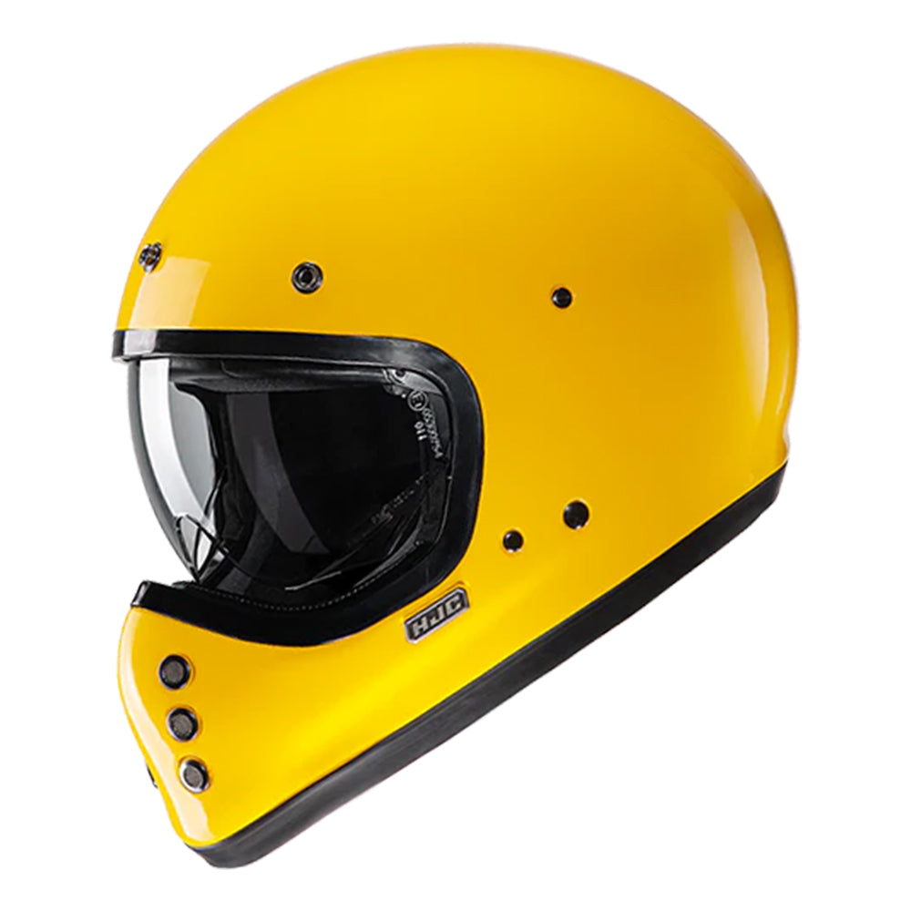 HJC CASCO V60 SOLID  INTEGRALES AMARILLO INTENSO