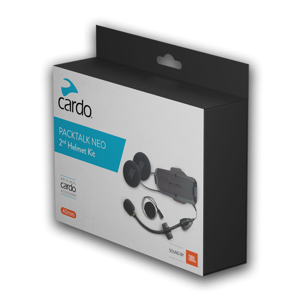 Kit de audio JBL para intercomunicadores de moto Cardo Packtalk NEO / CUSTOM para segundo casco