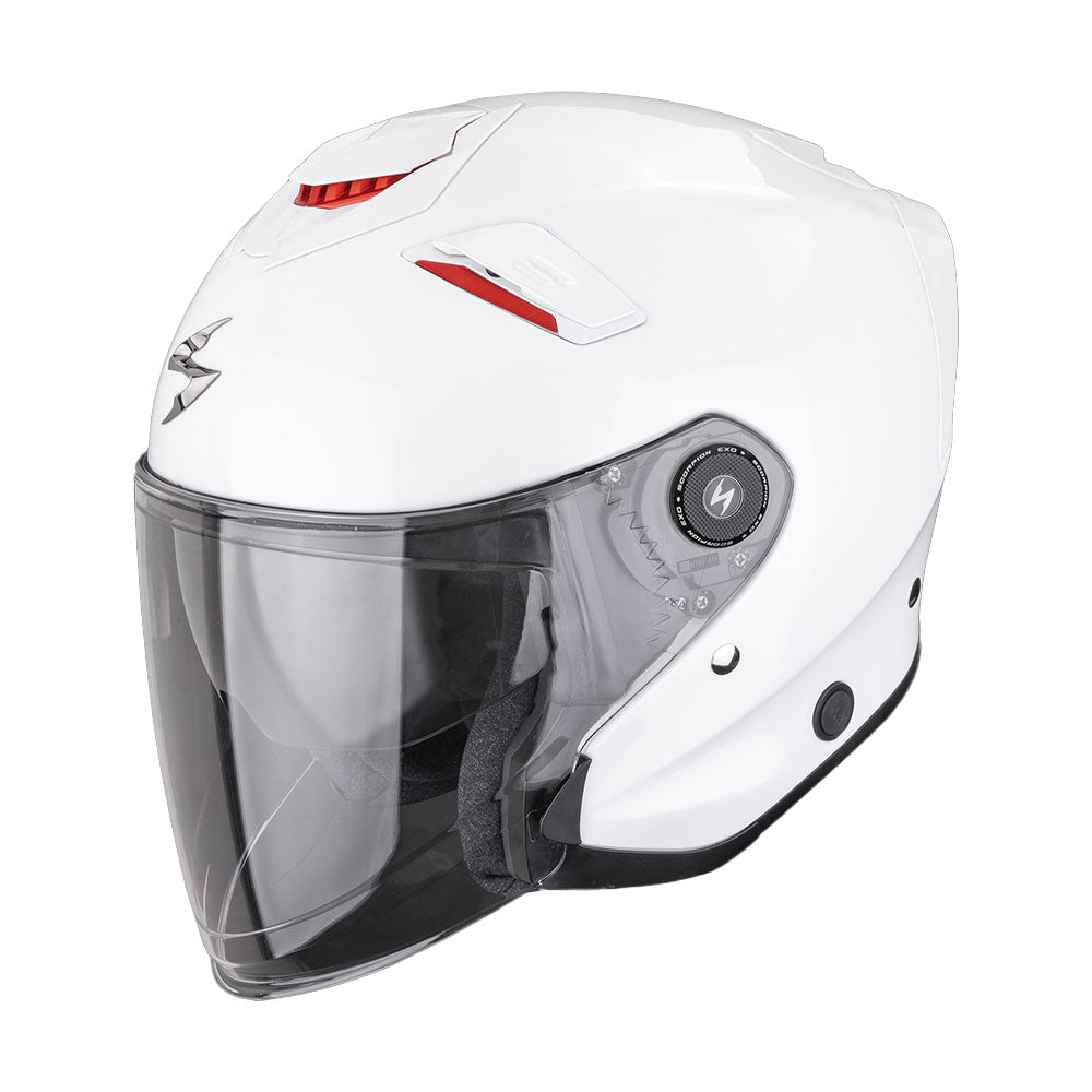 CASCO SCORPION EXO-GT JET SOLID BLANCO PERLA