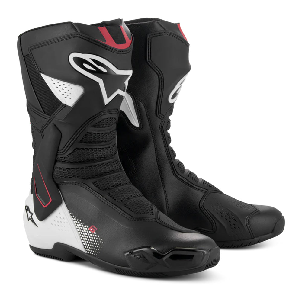 Botas SMX-6 V3 Negro Blanco Rojo Gráfico