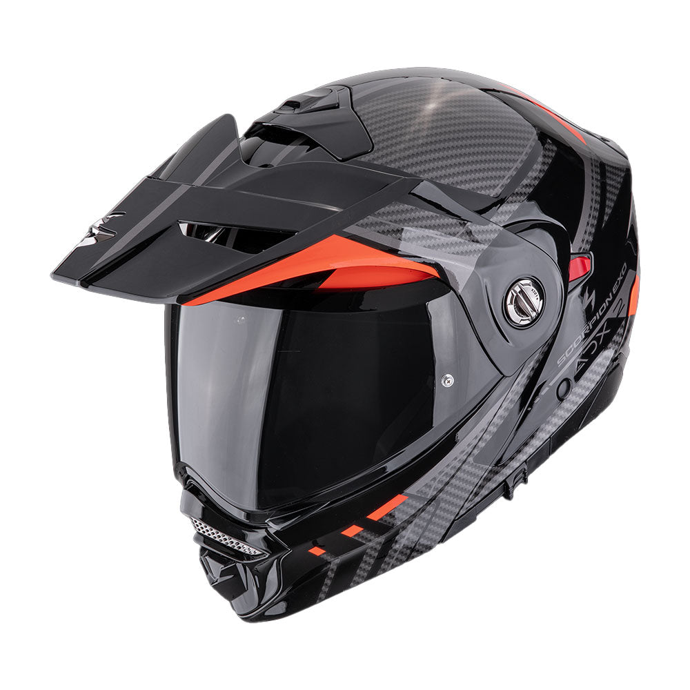 CASCO SCORPION ADX-2 LEWIS Negro-Rojo Imagen principal del producto