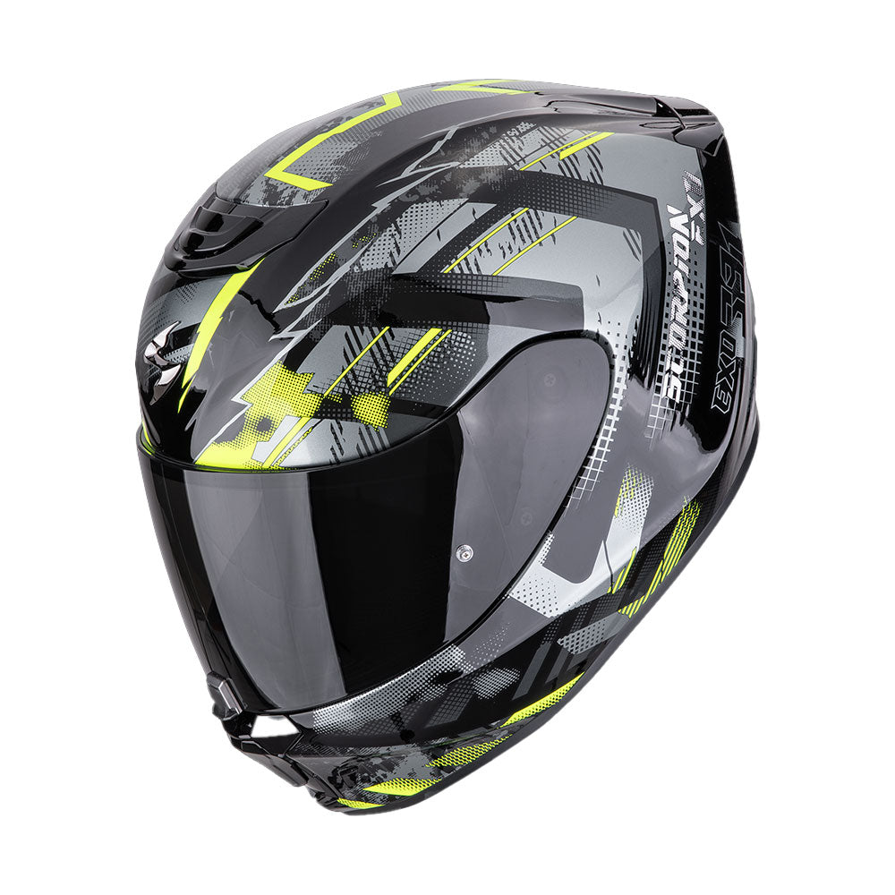 CASCO SCORPION EXO-391 CLUTTER NEGRO / FLOU Imagen principal del producto