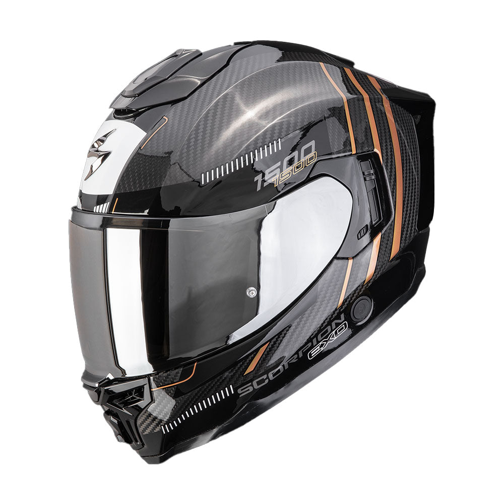 CASCO SCORPION EXO-1500 CARBON AIR ZITY NEGRO / COPPER Imagen principal del producto