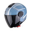 CASCO SCORPION EXO-CITY II COSMOS AZUL-PLATA