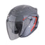 CASCO SCORPION EXO-230 CiT-E GRIS-ROJO