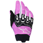 Guantes Alpinestars Stella Full Bore V2 Lady Blanco / Rosa Fluorescente / Negro 2026