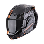 CASCO SCORPION EXO-TECH EVO TRAVELLER NEGRO-COBRE
