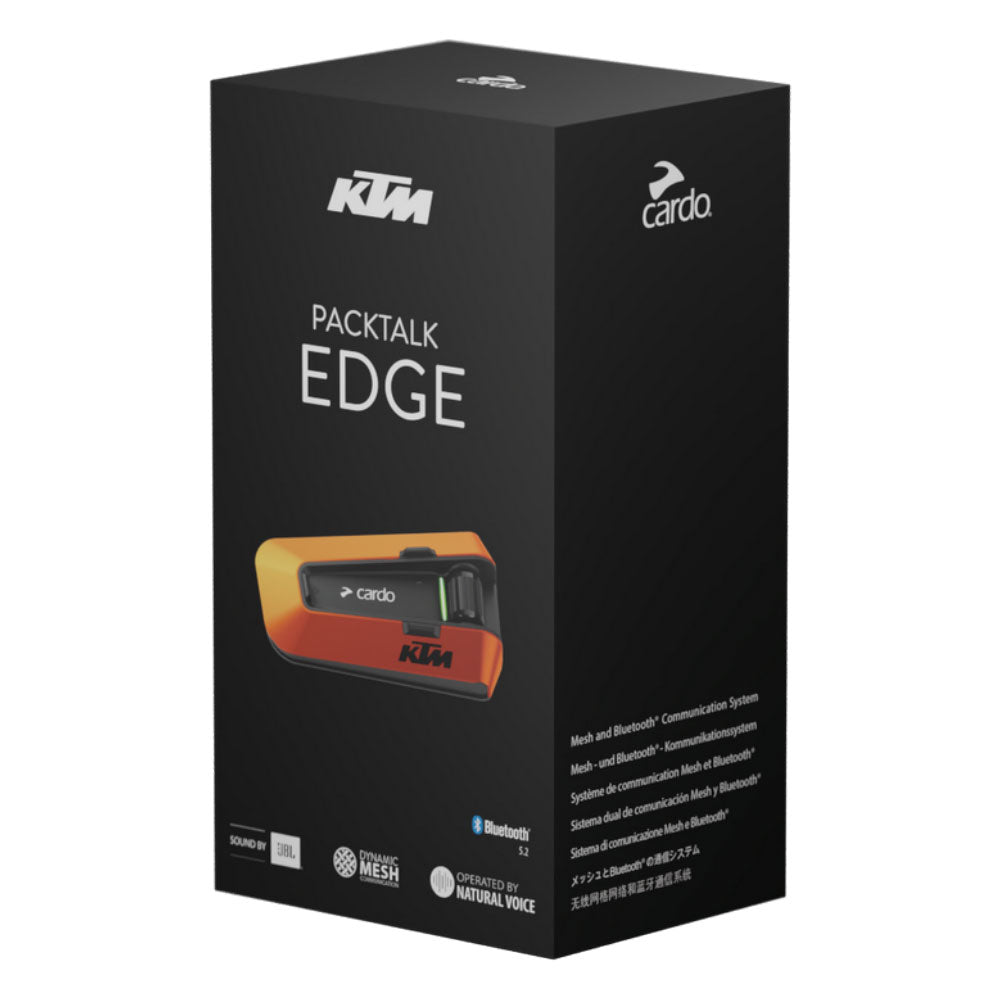 Intercomunicador de moto Cardo Packtalk Edge KTM Imagen principal del producto