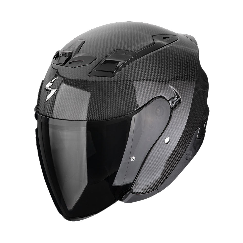 CASCO SCORPION EXO-Z1 CARBON SOLID NEGRO
