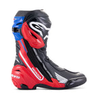 Botas Honda Supertech R Negro Rojo brillante Azul