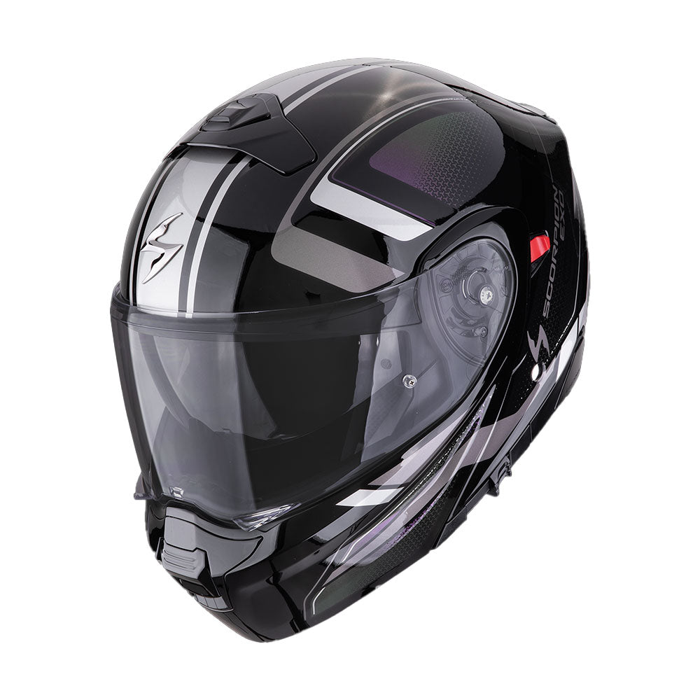CASCO SCORPION EXO-930 EVO ARDENS CAMALEÓN NEGRO Imagen principal del producto