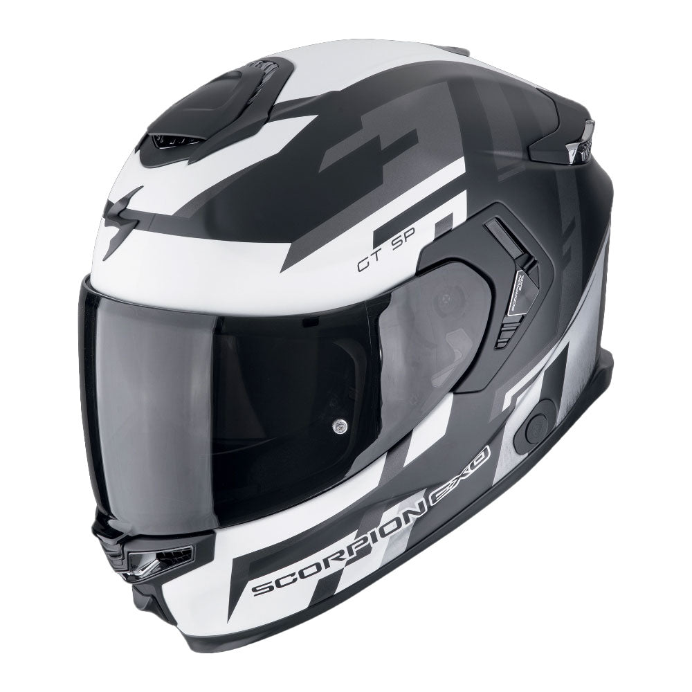 CASCO SCORPION EXO-GT SP AIR TORNADO BLANCO / NEGRO Imagen principal del producto
