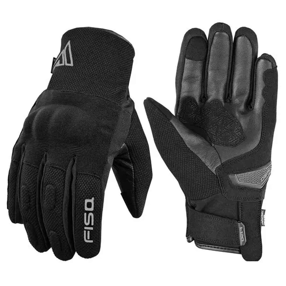 Guantes de Motocicleta Fisa Atom Lady WP de Invierno Negro Imagen principal del producto