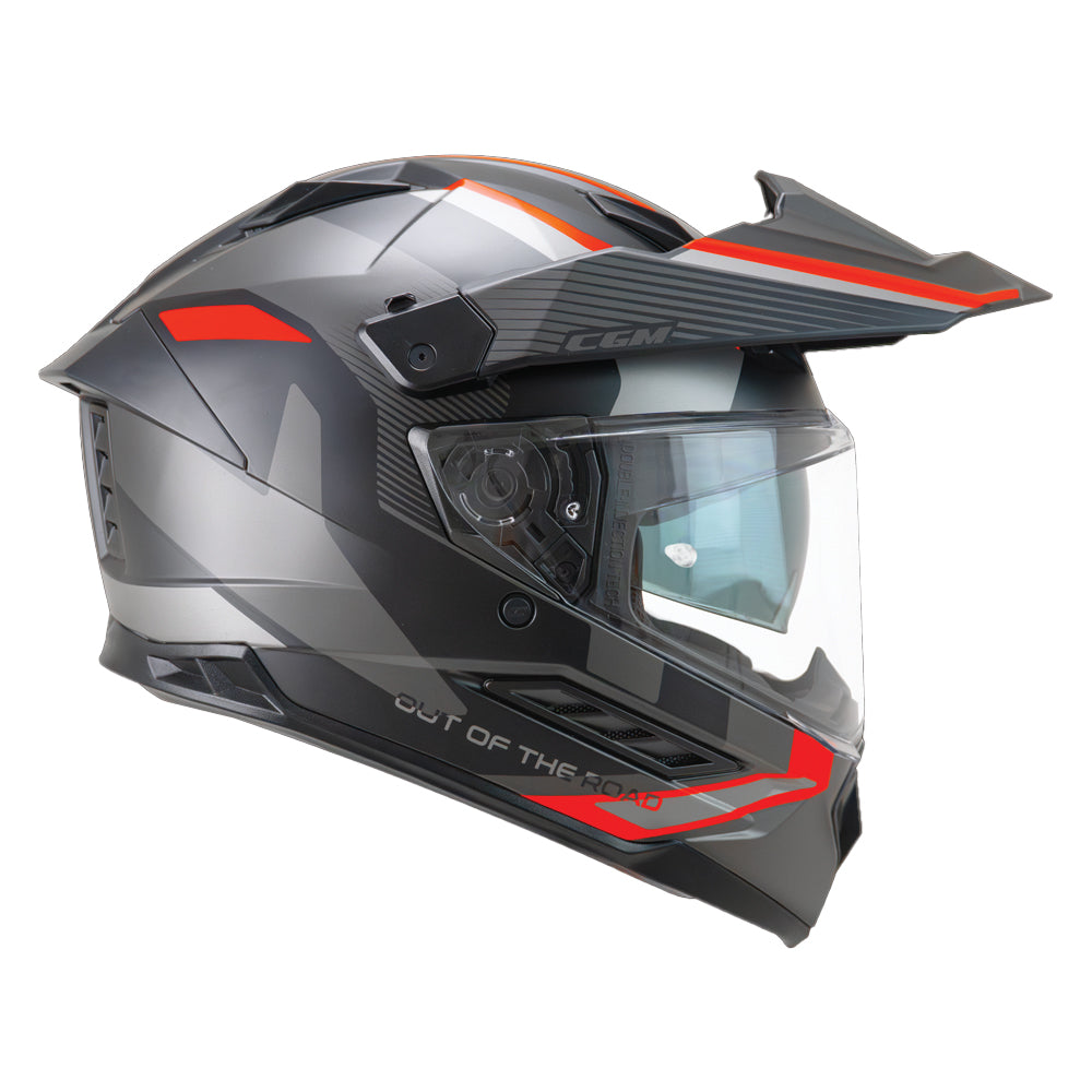 Casco CGM  Advanture 366G Neg Rojo